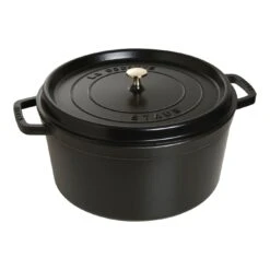 Staub Cocotte Rotonda - 34 Cm, Nera