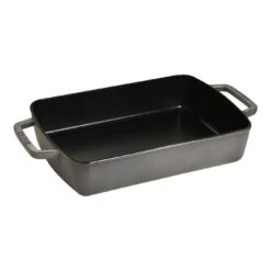 Staub Pirofila Rettangolare - 30 X 20 Cm, Grigio Grafite