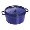 Staub Cocotte Rotonda - 30 Cm, Blu Scuro