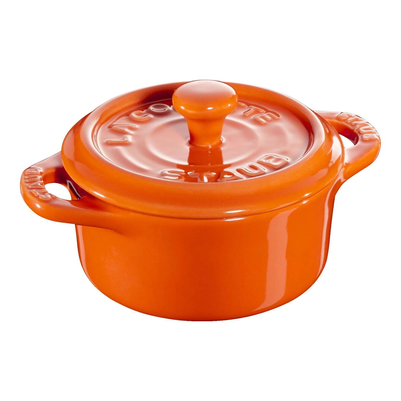Staub Mini Cocotte Rotonda - 10 Cm, Arancione