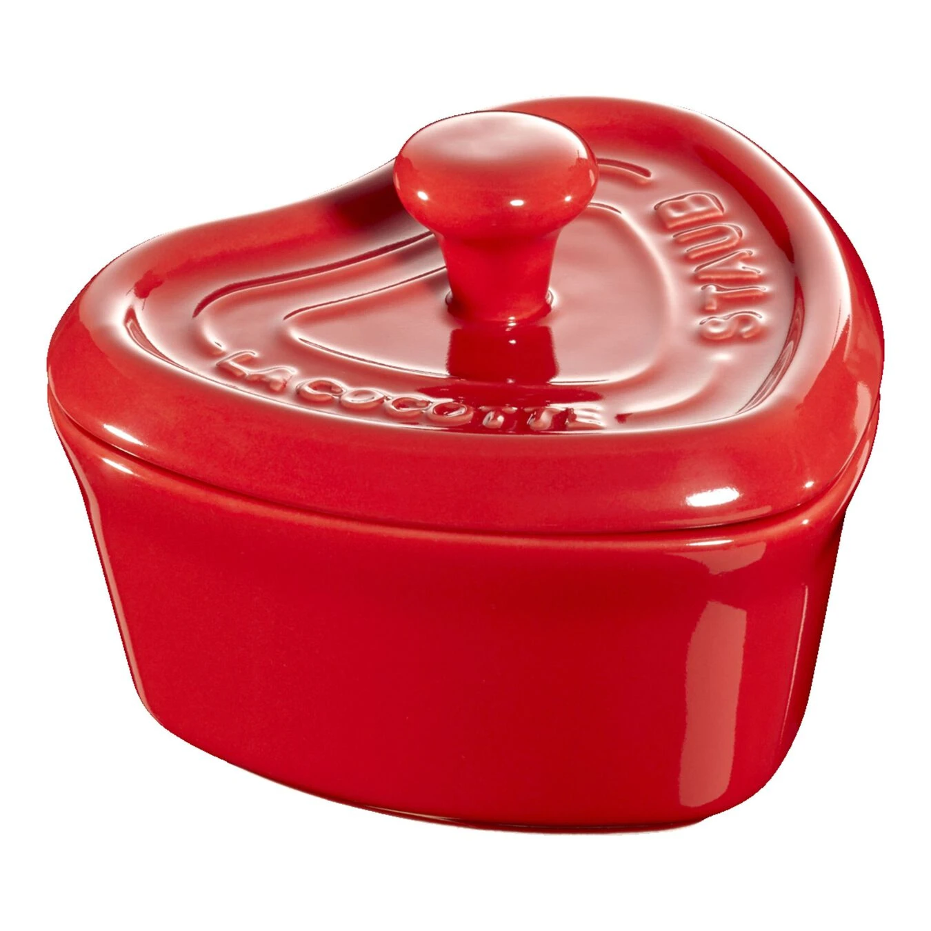 Staub Mini Cocotte Cuore - 9 Cm, Ciliegia