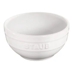 Staub Ciotola Rotonda - 12 Cm, Colore Bianco Puro