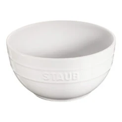 Staub Ciotola Rotonda - 17 Cm, Colore Bianco Puro