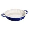 Staub Tortiera Rotonda - 24 Cm, Blu Scuro
