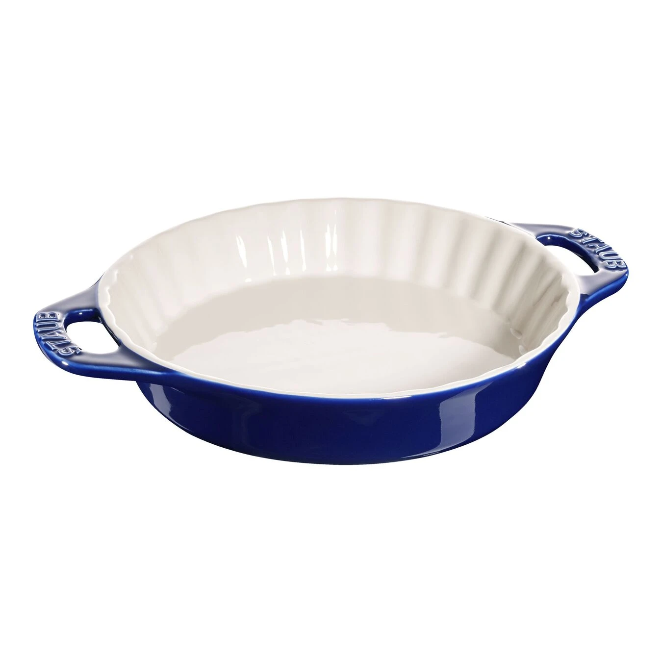 Staub Tortiera Rotonda - 24 Cm, Blu Scuro
