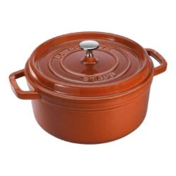 Staub Cocotte Rotonda - 24 Cm, Cannella