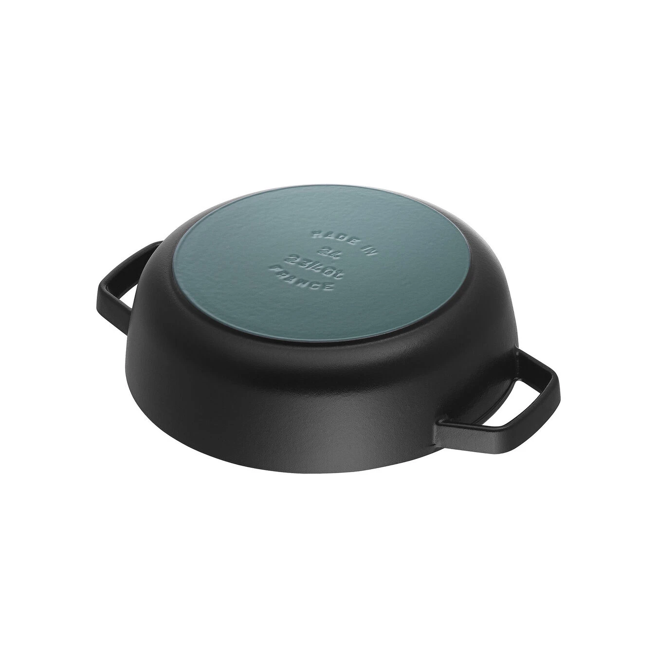 Staub Tegame Chistera Rotondo - 28 Cm, Nero - immagine 4