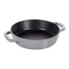 Staub Padella Con 2 Maniglie - 20 Cm, Ghisa, Black Matt