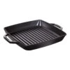 Staub Grill Quadrata - 28 X 28 Cm, Nera