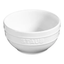 Staub Ciotola Rotonda - 14 Cm, Colore Bianco Puro