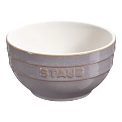 Staub Ciotola Rotonda - 14 Cm, Colore Grigio Antico
