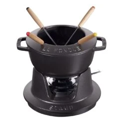 Staub Set Per Fonduta - 8-pz., Ghisa