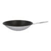 Demeyere Wok Fondo Tondo - 36 Cm, 18/10 Acciaio Inossidabile, Duraslide