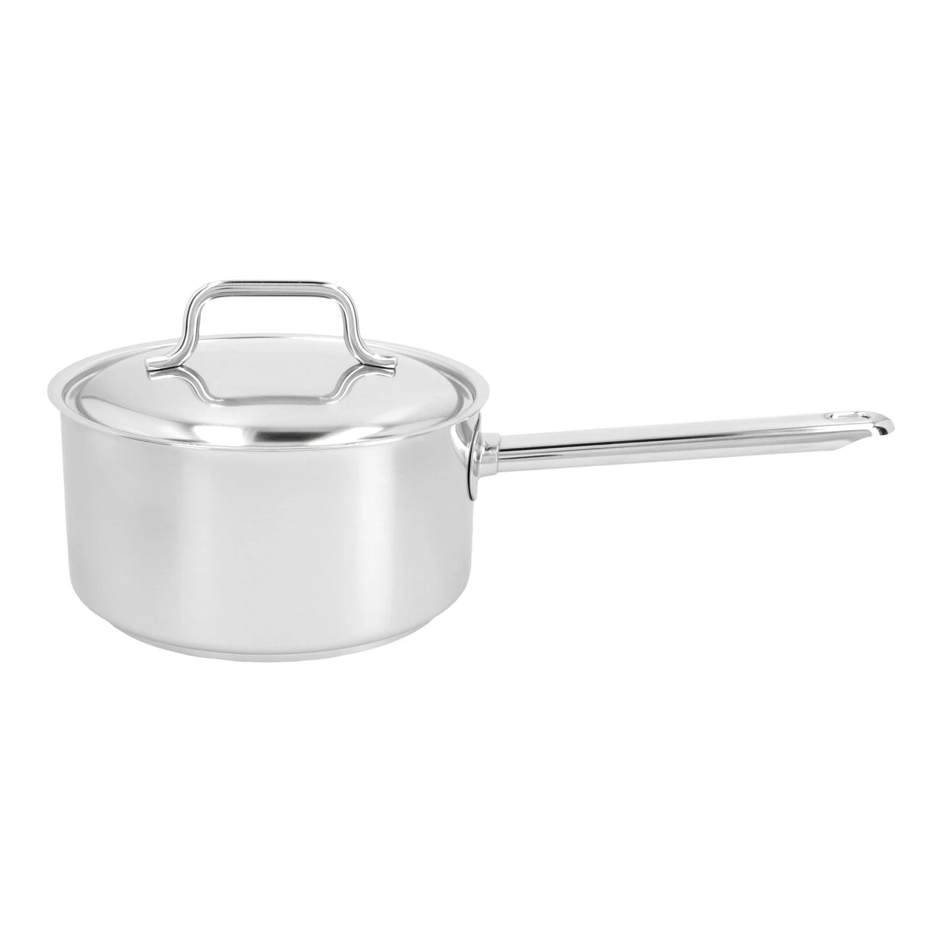 Demeyere Casseruola Con Manico Con Coperchio - 18 Cm, 18/10 Acciaio Inossidabile