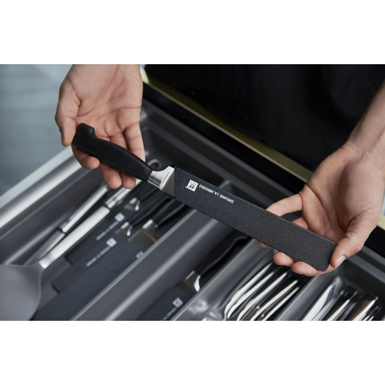 Zwilling Fodero - 27 Cm, Nero - immagine 2