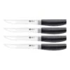 Zwilling Set Da Bistecca Liscio, Nero