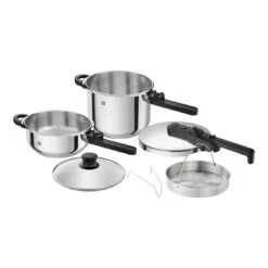 Zwilling Set Pentola A Pressione - 6-pz., 18/10 Acciaio Inossidabile