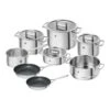 Zwilling Set Di Pentole E Padelle - 8-pz., Acciaio Inox