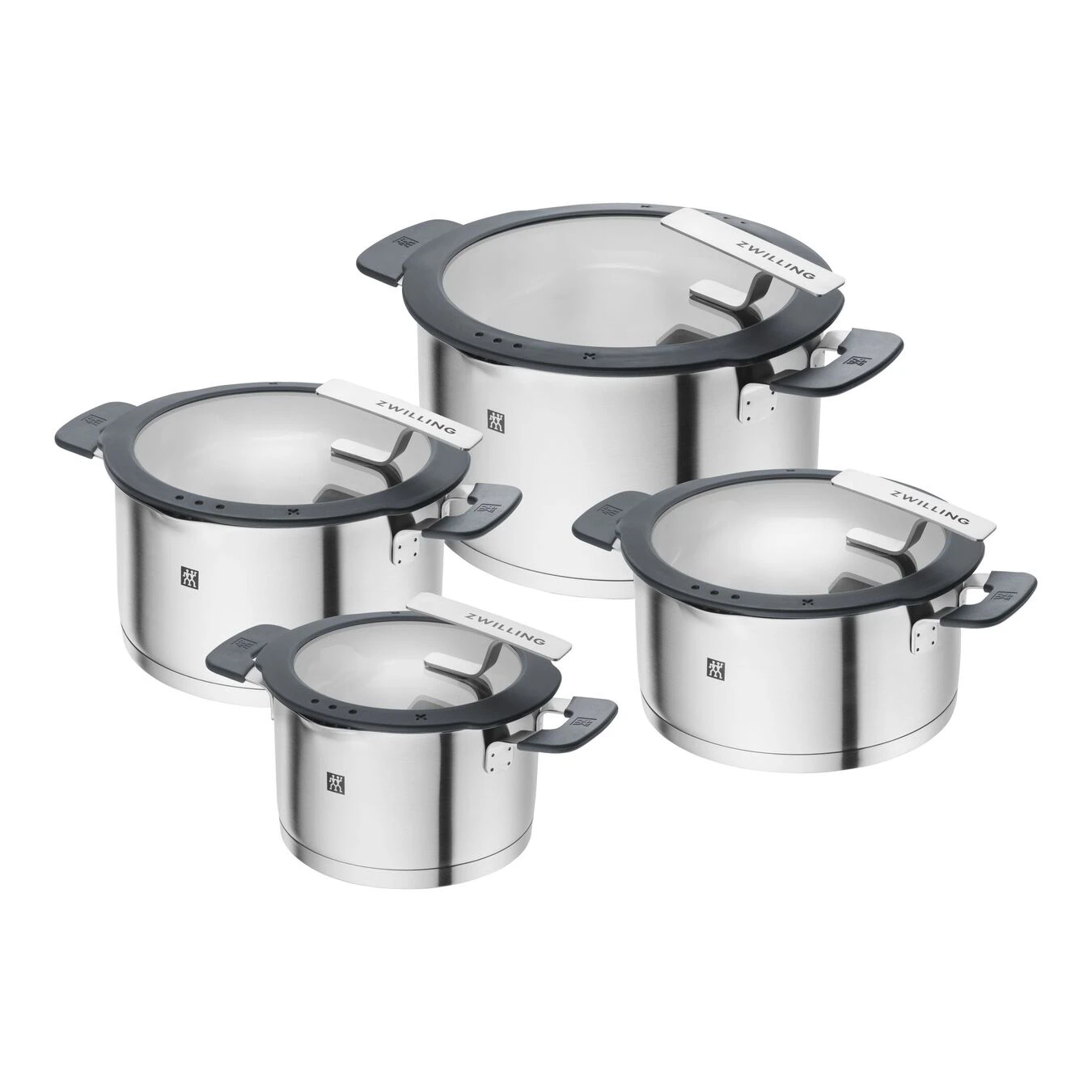 Zwilling Set Di Pentole - 4-pz., Acciaio Inox