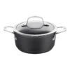 Ballarini Casseruola Con Coperchio - 20 Cm, Alluminio, Keravis Titanium Extreme