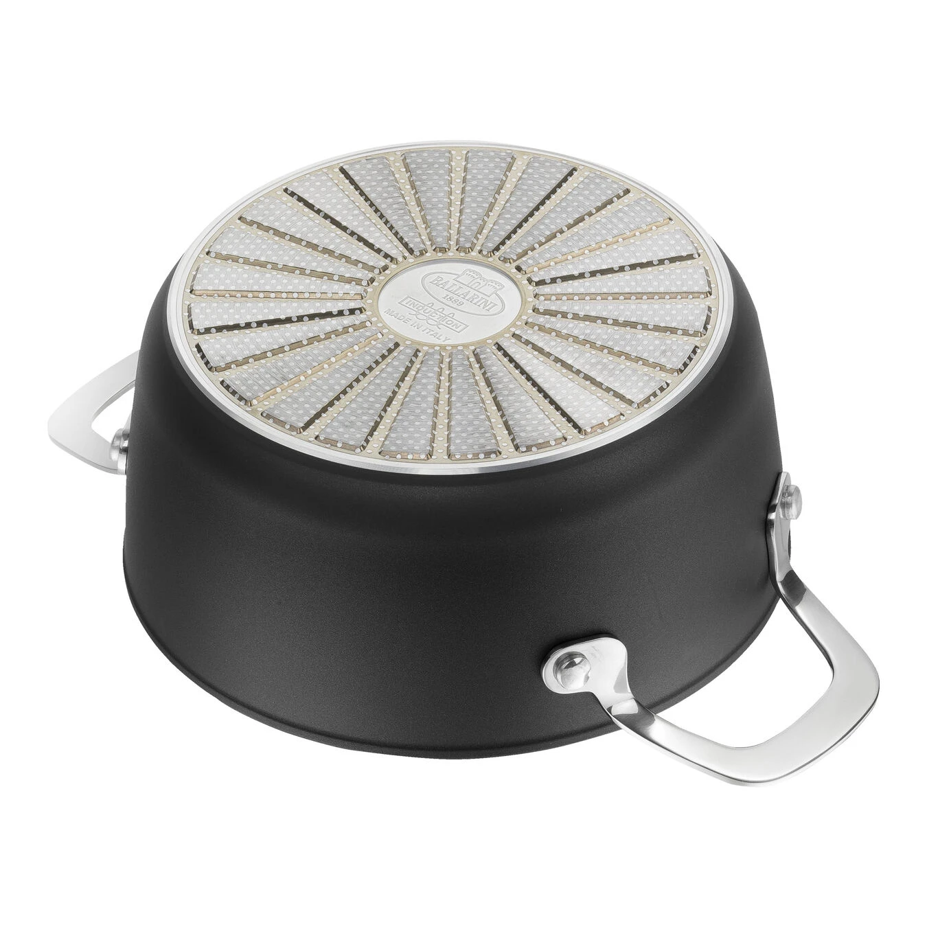 Ballarini Casseruola Con Coperchio - 20 Cm, Alluminio, Keravis Titanium Extreme - immagine 3