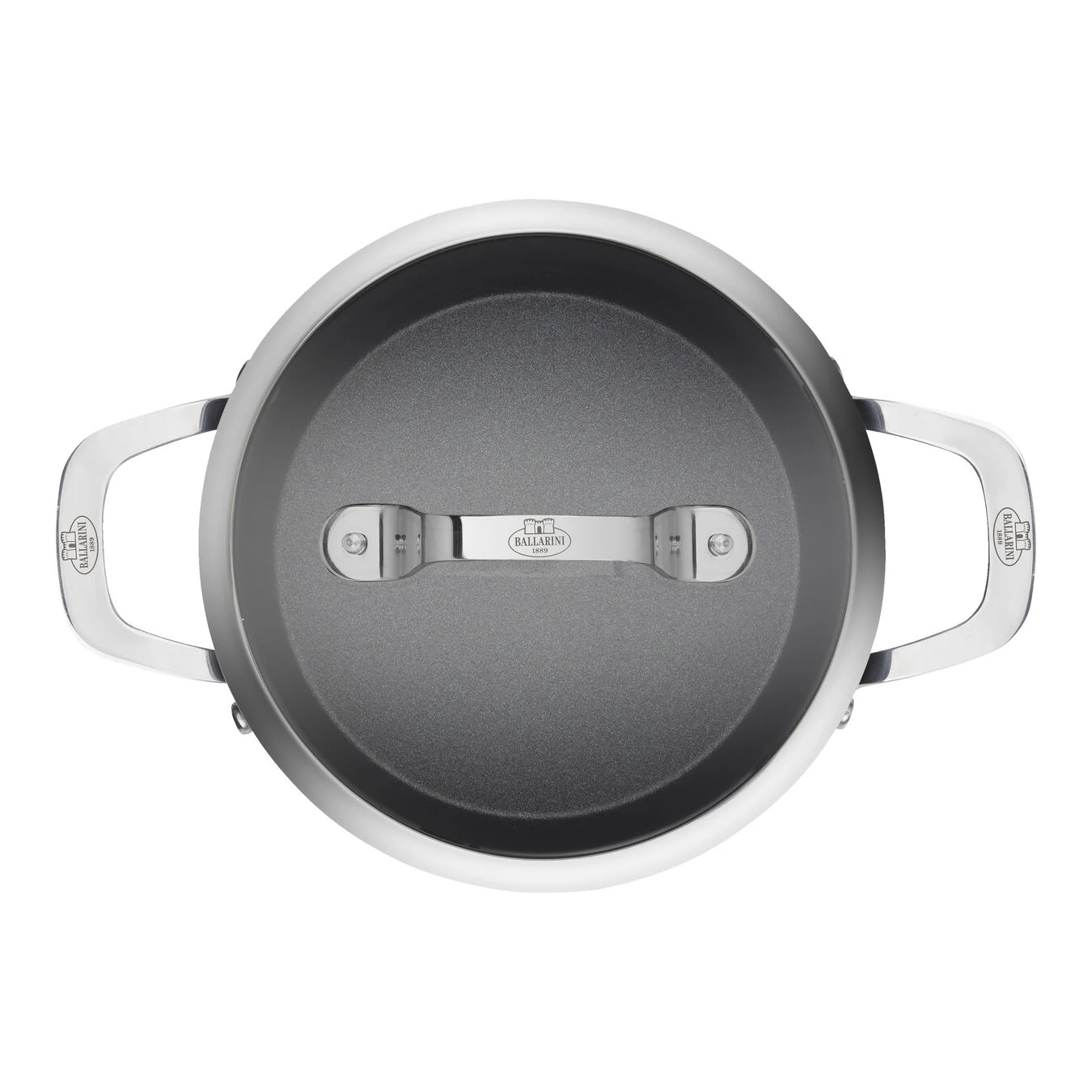 Ballarini Casseruola Con Coperchio - 20 Cm, Alluminio, Keravis Titanium Extreme - immagine 4