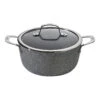 Ballarini Casseruola Con Coperchio - 16 Cm, Alluminio, Granitium Titanium Extreme