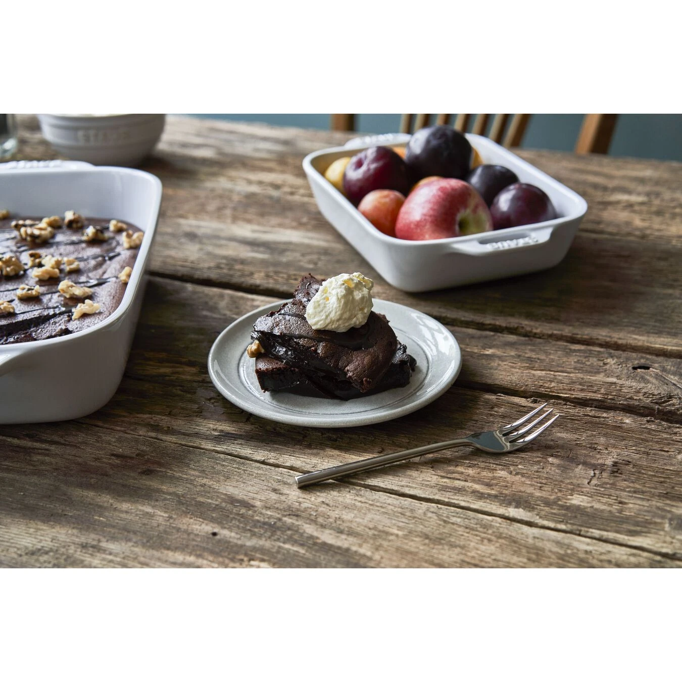 Staub Piatto Piano Rotondo - 15 Cm, Tartufo Bianco - immagine 4