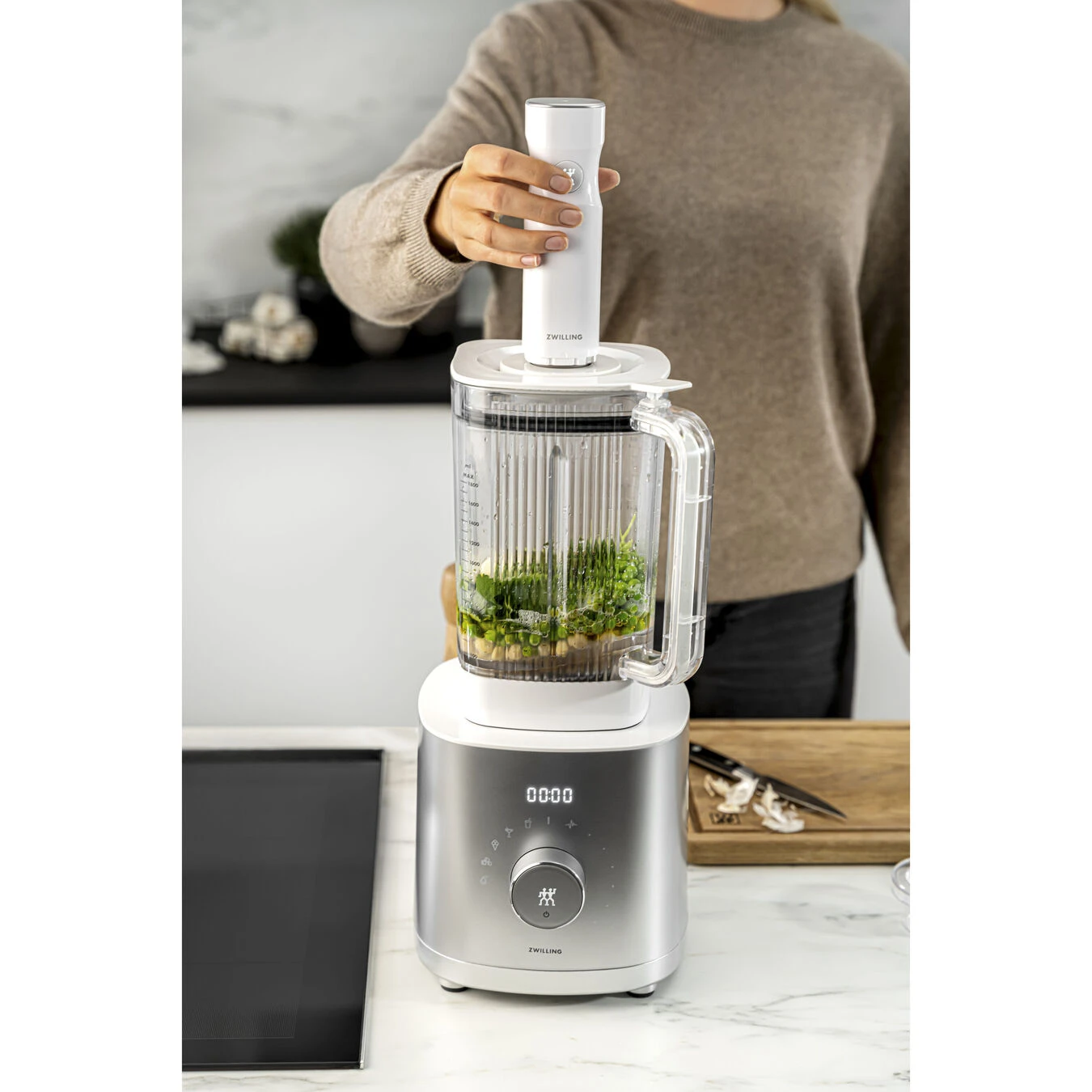 Zwilling Adattatore Per Sottovuoto Per Il Table-/Power Blender, Bianco - immagine 4
