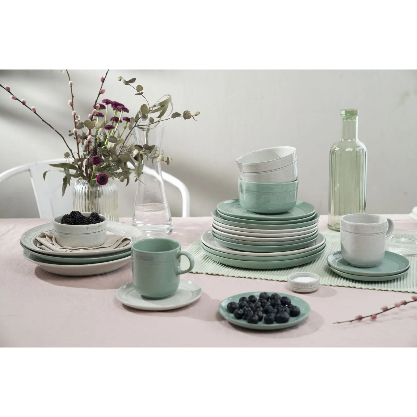 Staub Piatto Piano Rotondo - 20 Cm, Salvia - immagine 5