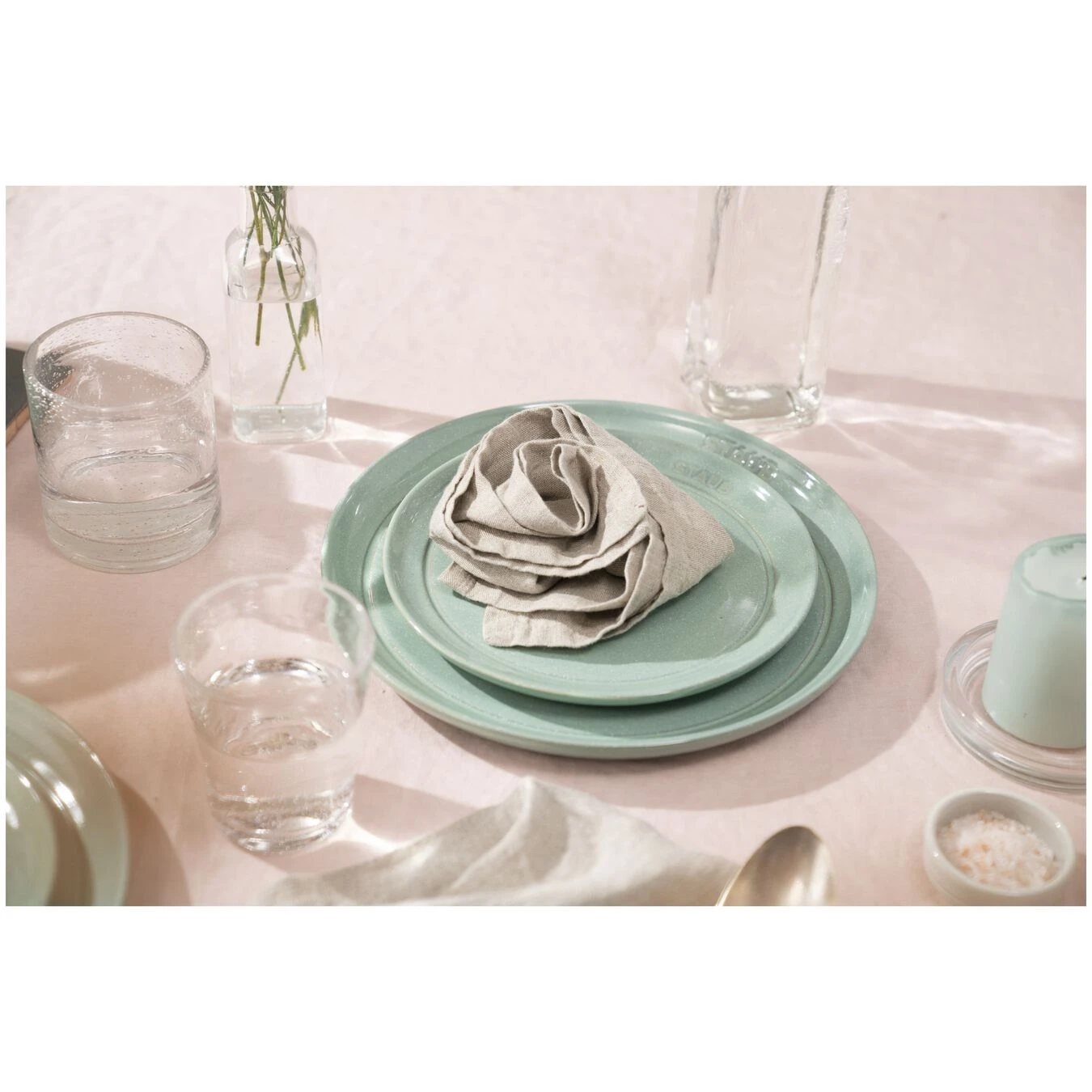 Staub Piatto Piano Rotondo - 20 Cm, Salvia - immagine 4