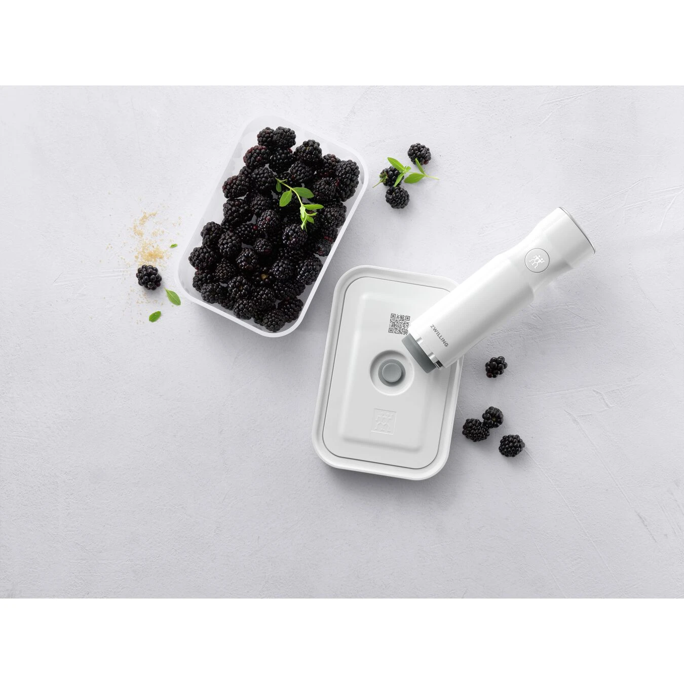 Zwilling Contenitore Sottovuoto M, Plastica, Semi Trasparente-grigio - immagine 4