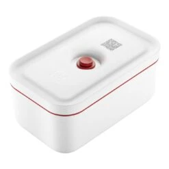 Zwilling Lunch Box Sottovuoto M, Plastica, Bianco-rosso
